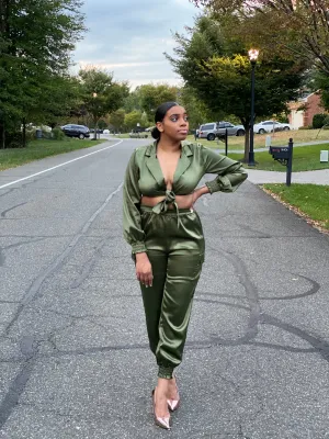 Slay all Day Pants Set