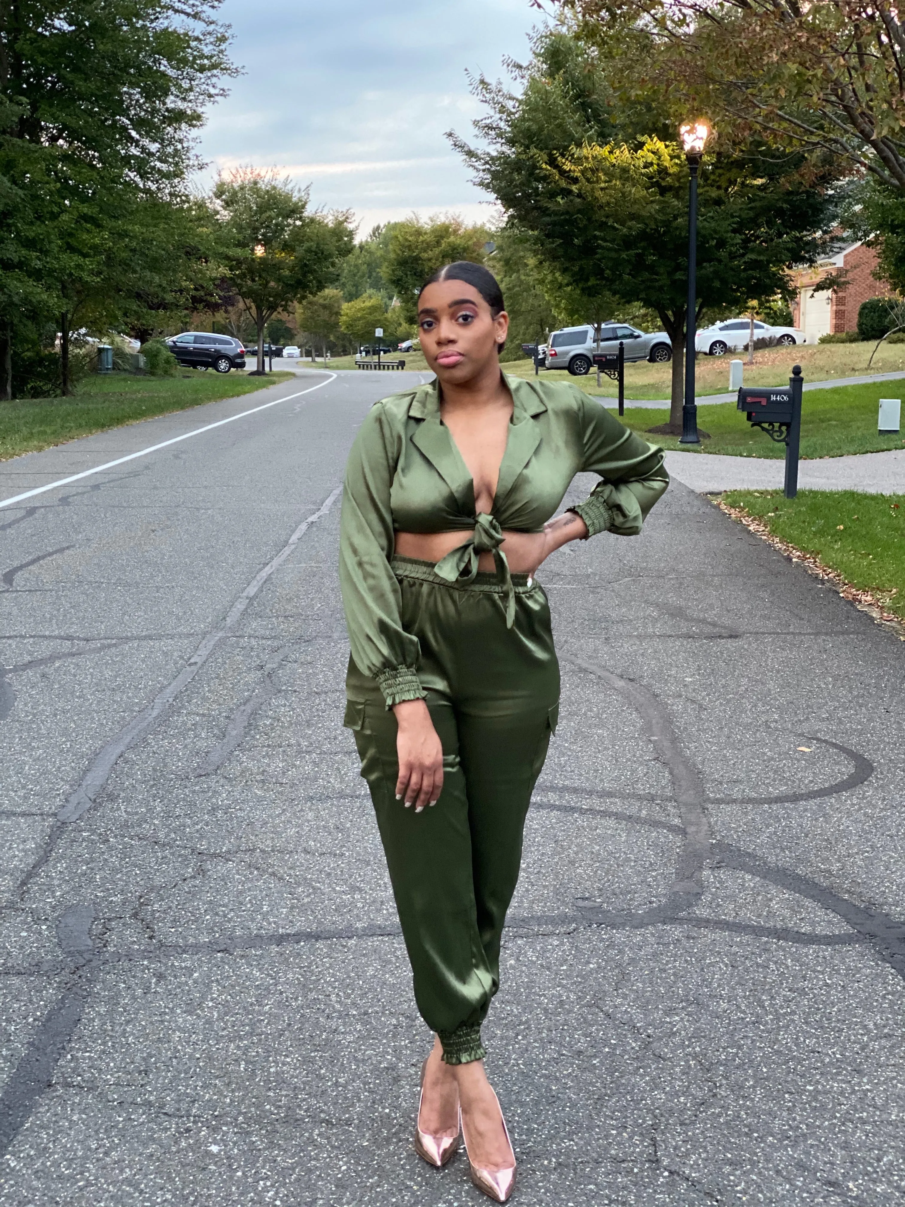 Slay all Day Pants Set