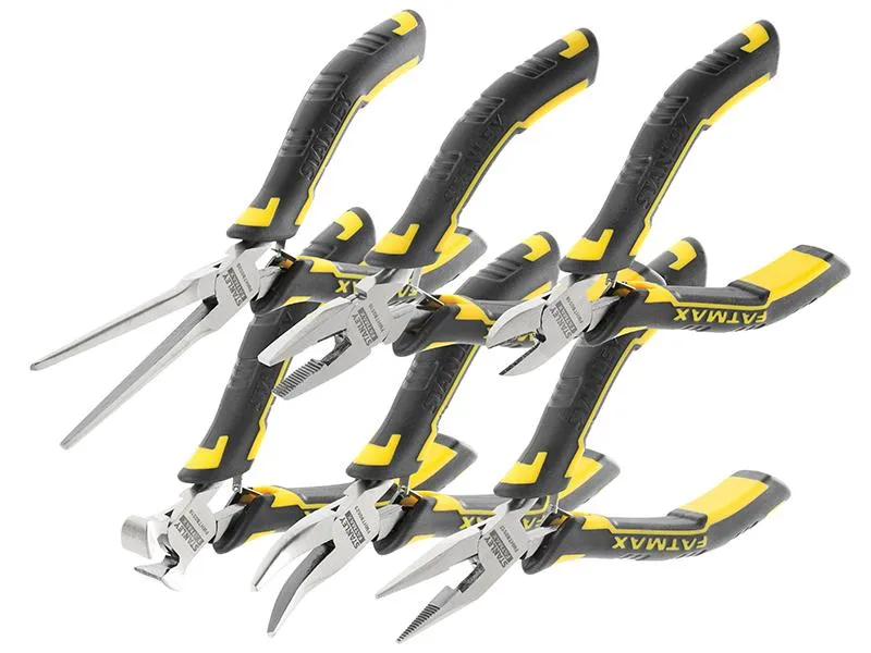 Stanley Tools Fatmax Mini Pliers Set 6 Piece