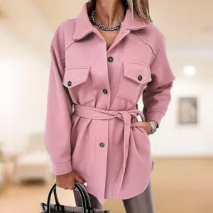 Stylish & Warm Naomi Women's Winter Trench Coat
