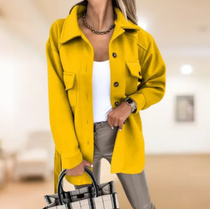Stylish & Warm Naomi Women's Winter Trench Coat