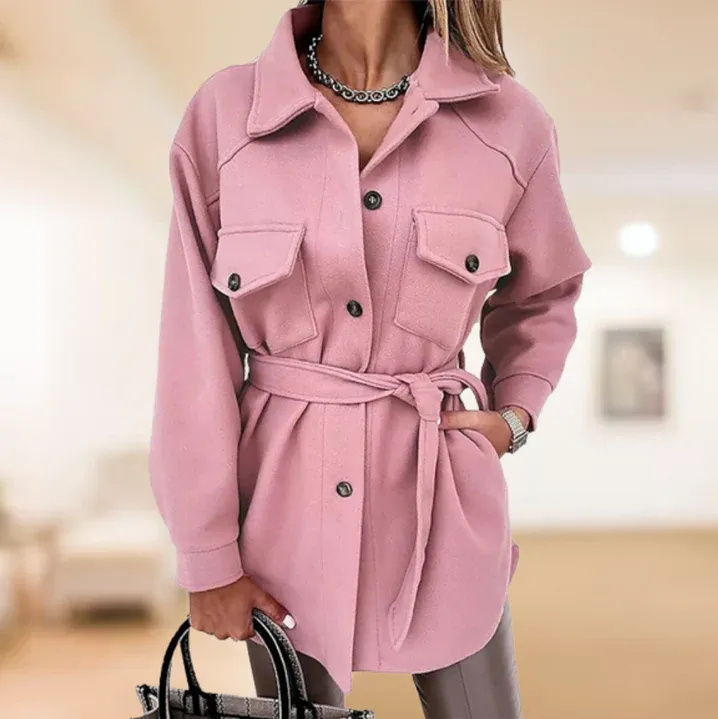 Stylish & Warm Naomi Women's Winter Trench Coat