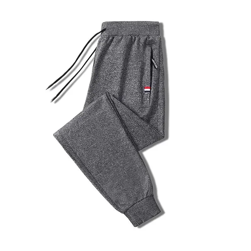 Summer Fitness Sweatpants for Men - Elastic Waist Track Pants for Gym Workouts