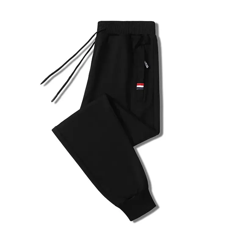 Summer Fitness Sweatpants for Men - Elastic Waist Track Pants for Gym Workouts