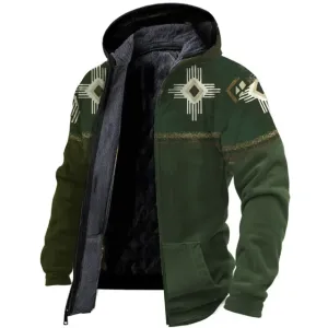 Susanna - warm vintage fleece men's jacket