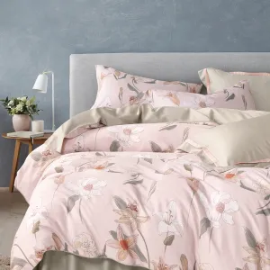 Suzanne Sobelle Sara Deluxe Fitted Sheet Set, Carnation Pink