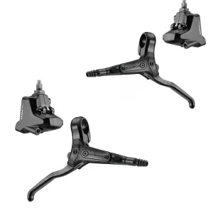Tektro HD-R280 Flat Mount Disc Brake Set - Black - 750mm   1450mm Hose