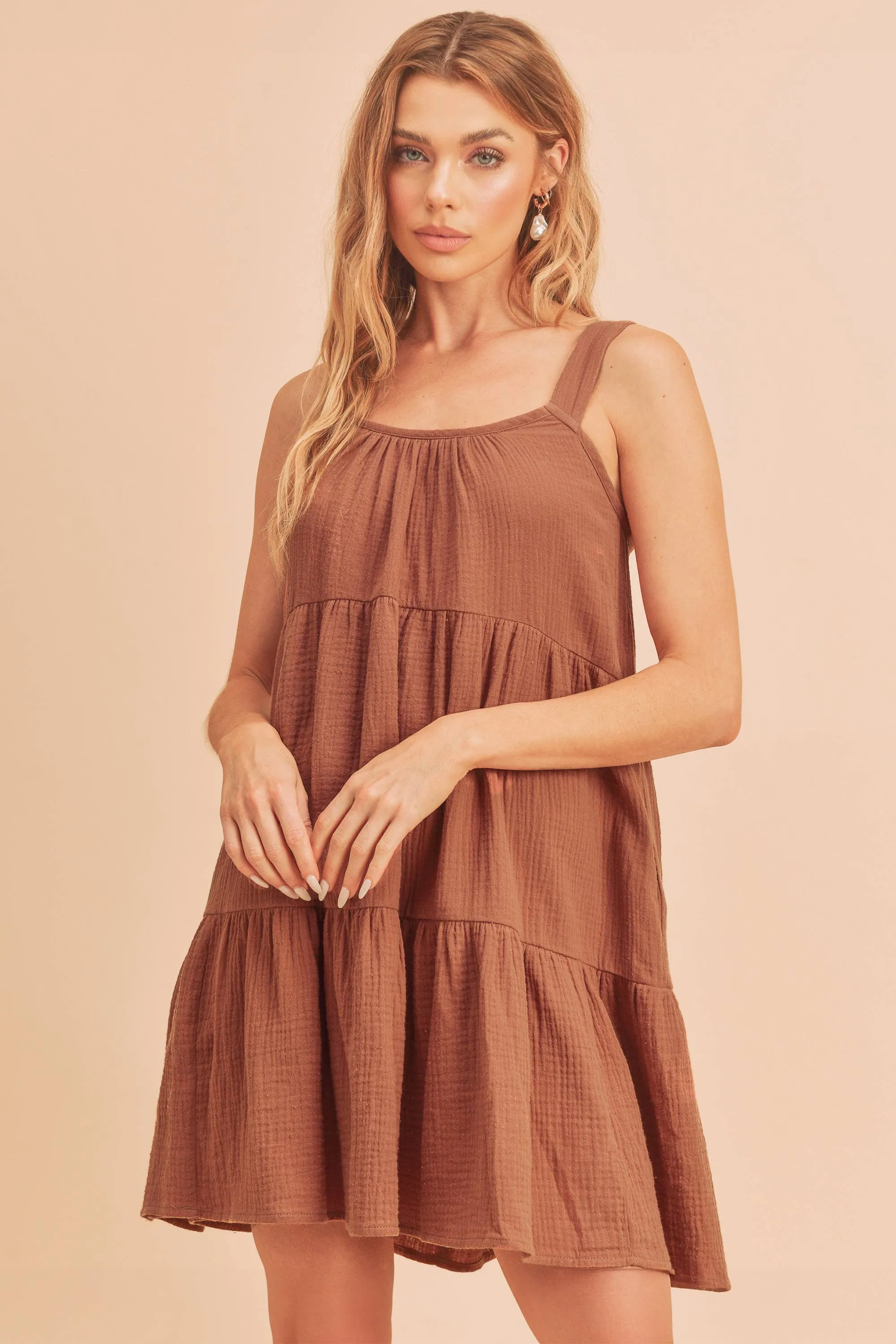 Terracotta Frances Dress