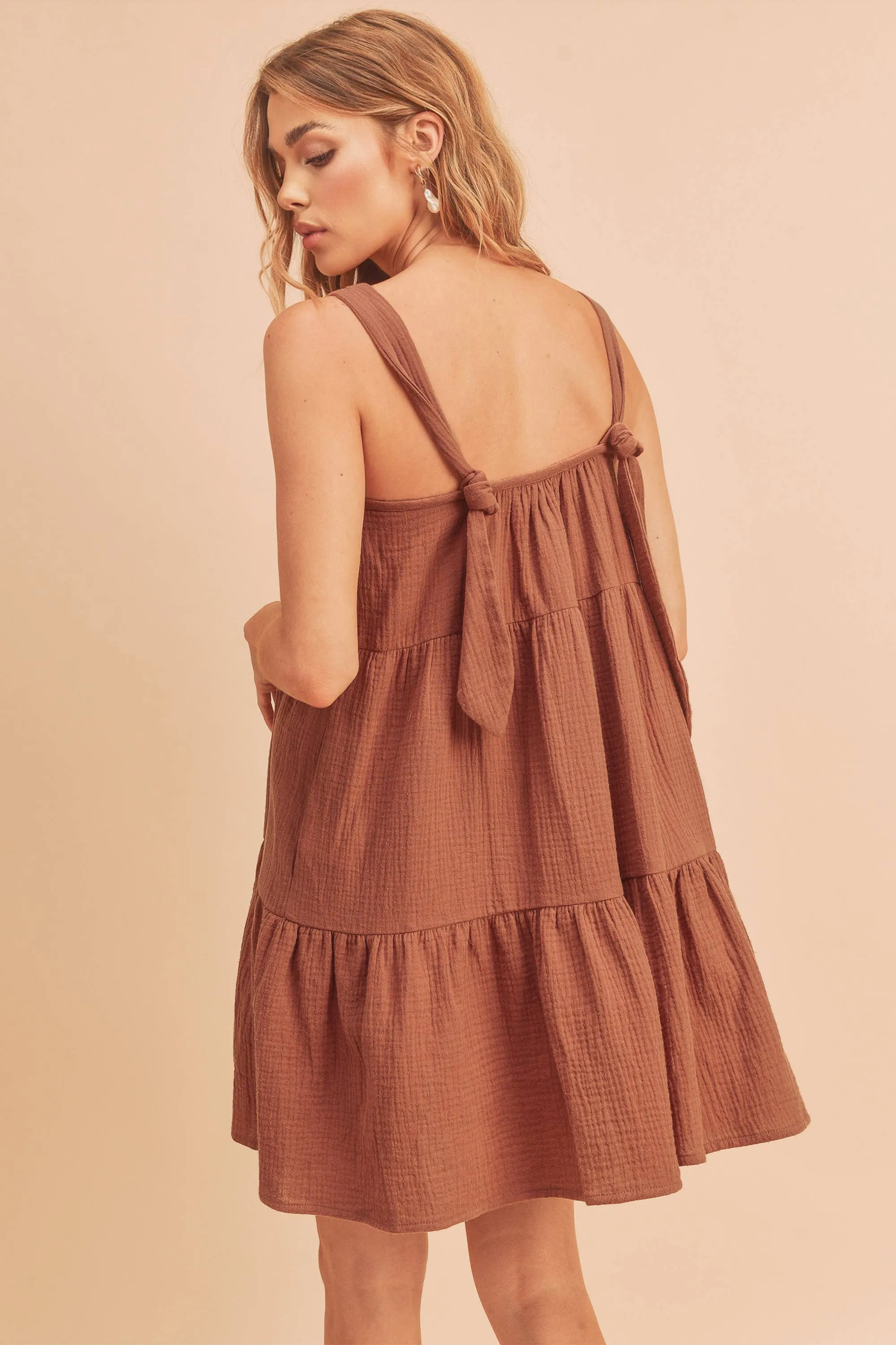 Terracotta Frances Dress