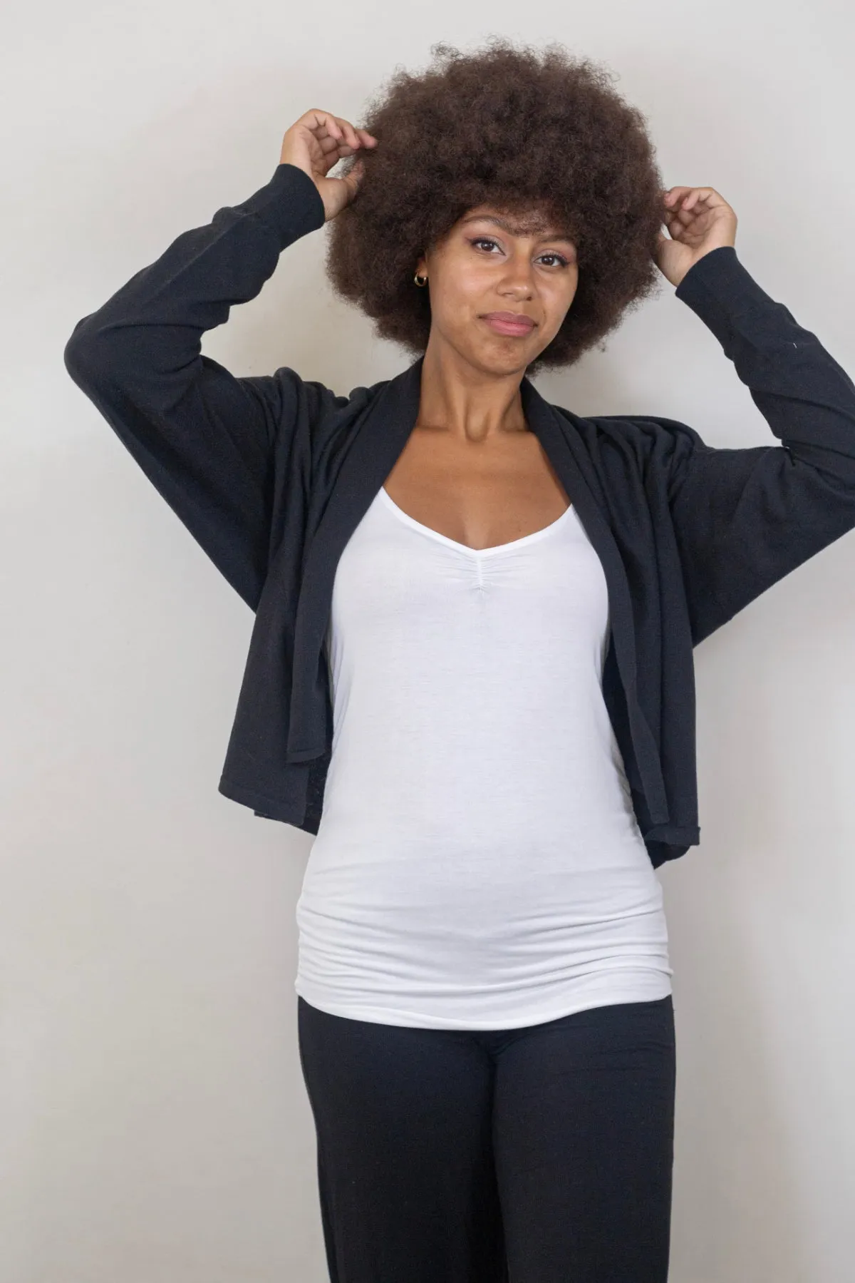 The Traveller Sweater Convertible to Cardi