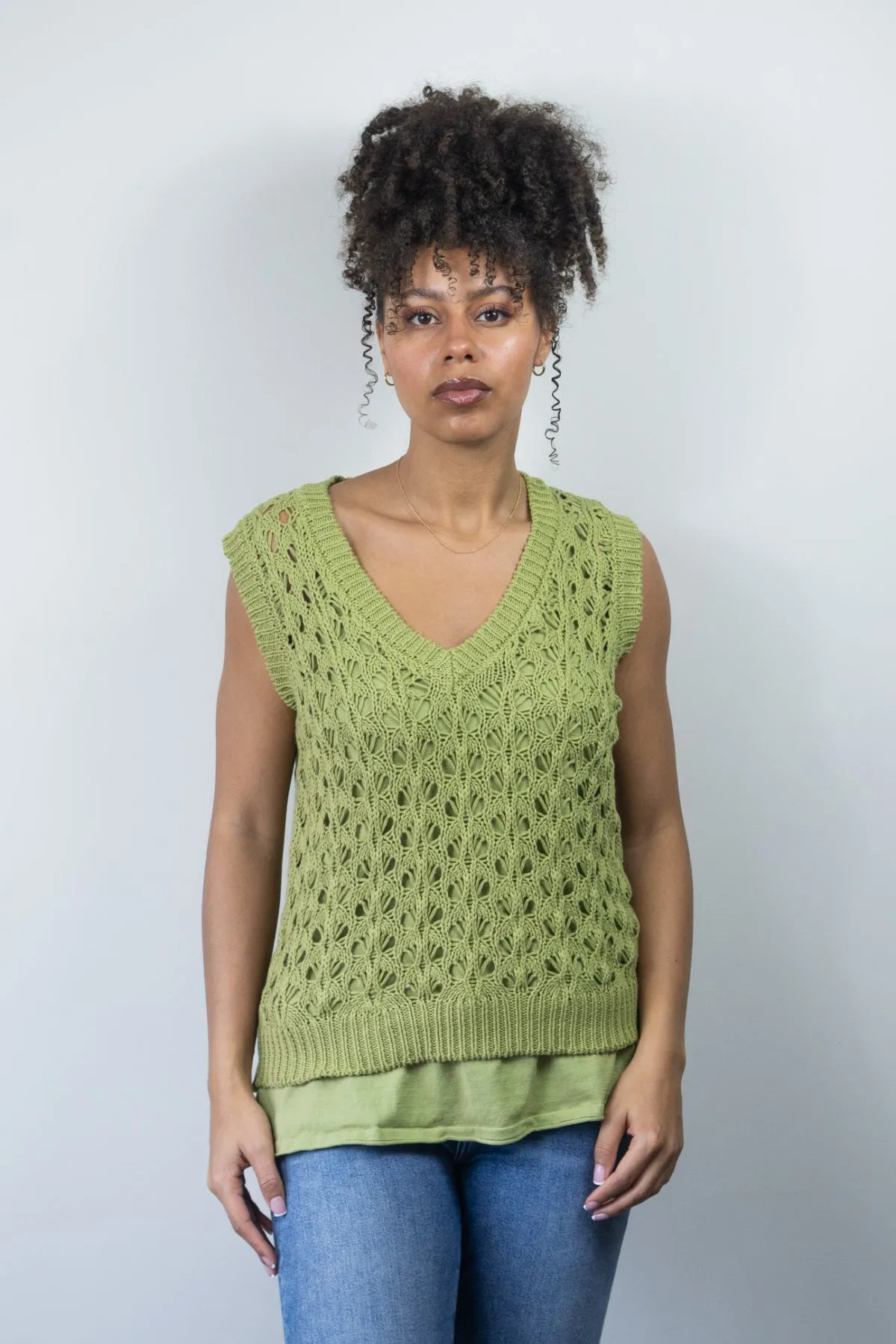 The Verona Crochet Vest