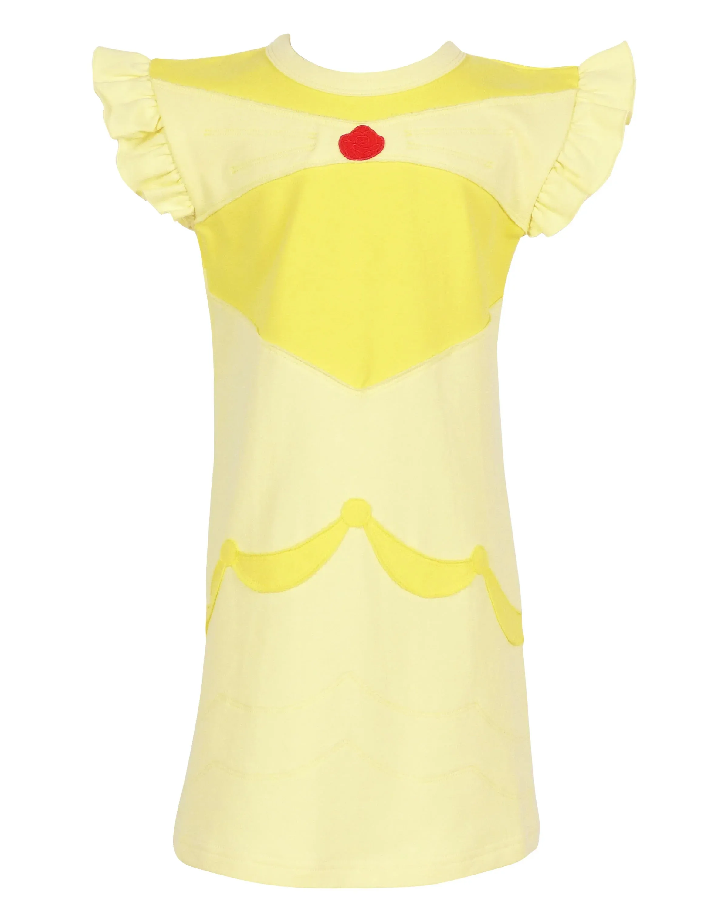 The Yellow Lamb Princess Playtime: Belle Inspired Rose Dress