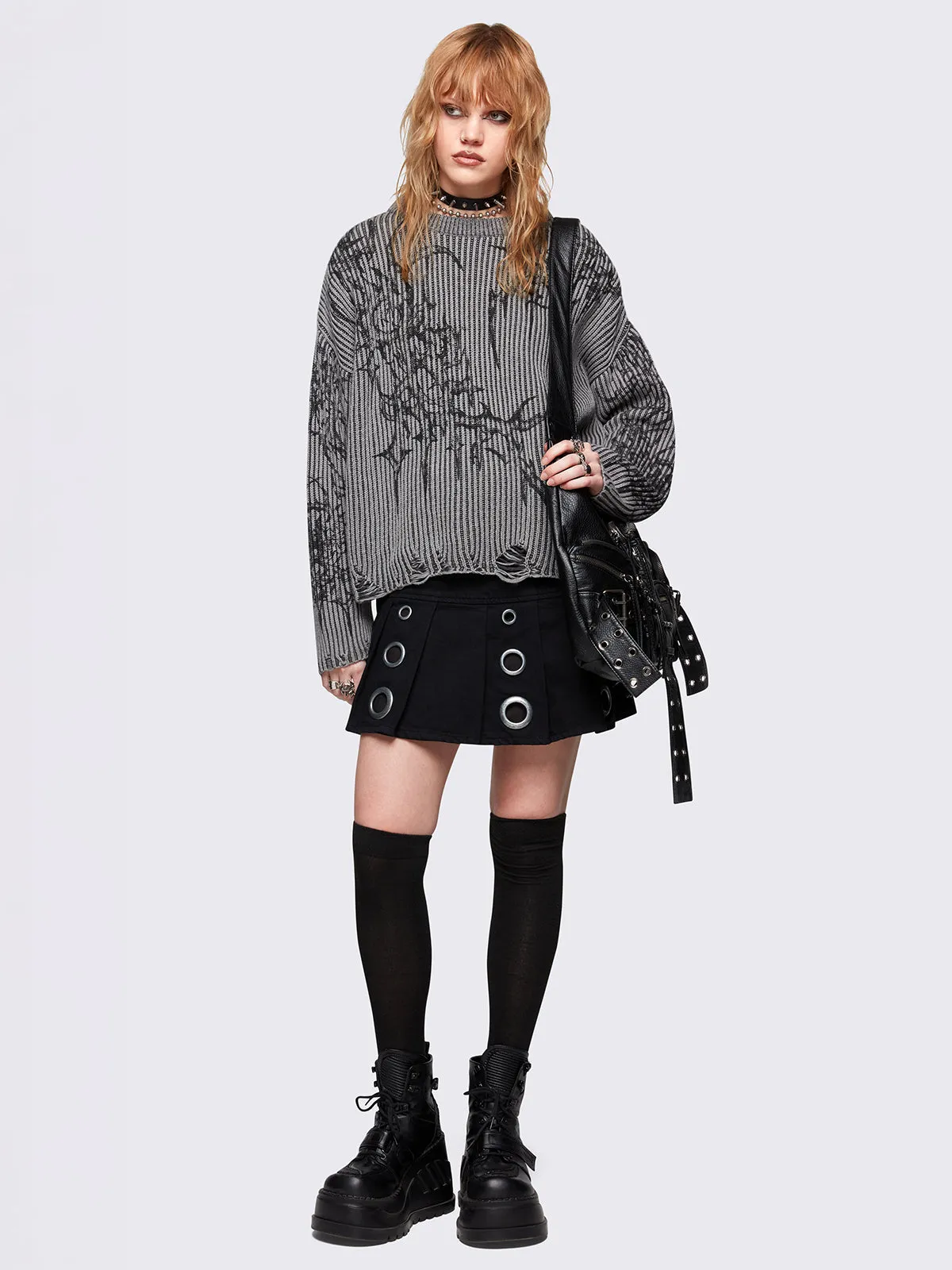 Thorns Grey Sweater