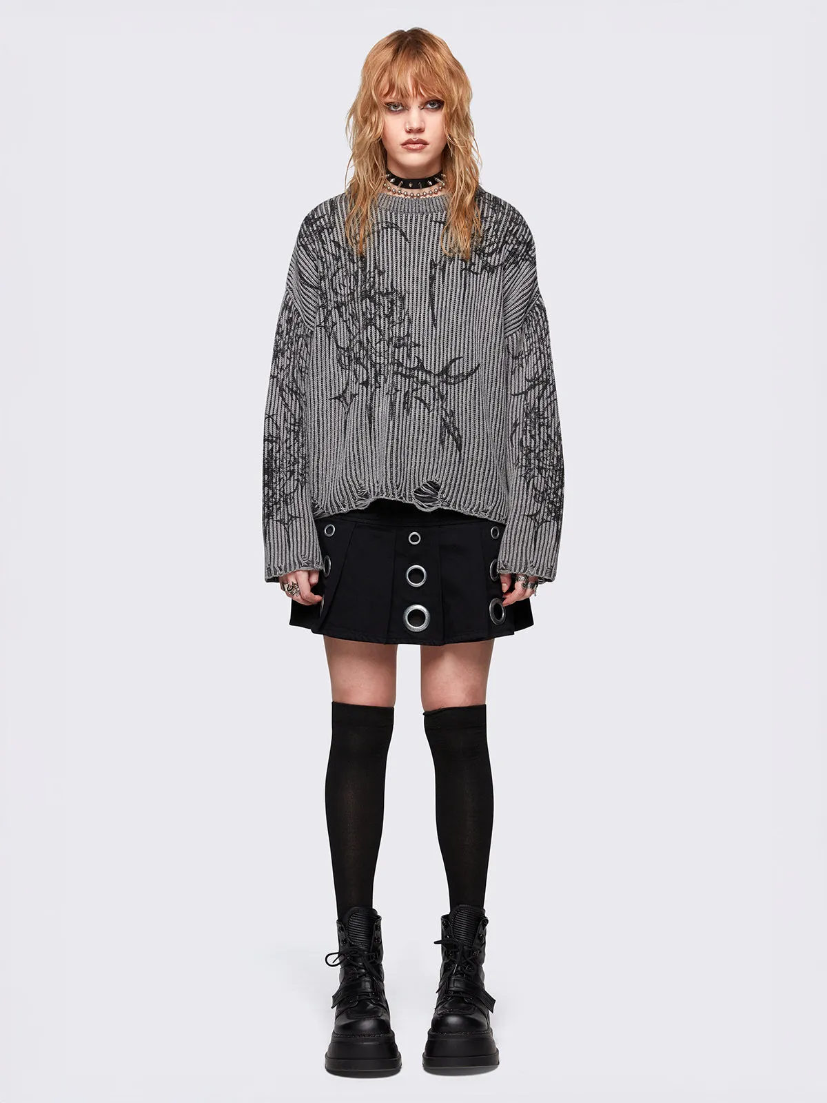 Thorns Grey Sweater