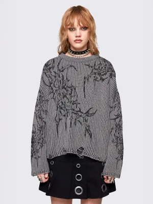 Thorns Grey Sweater