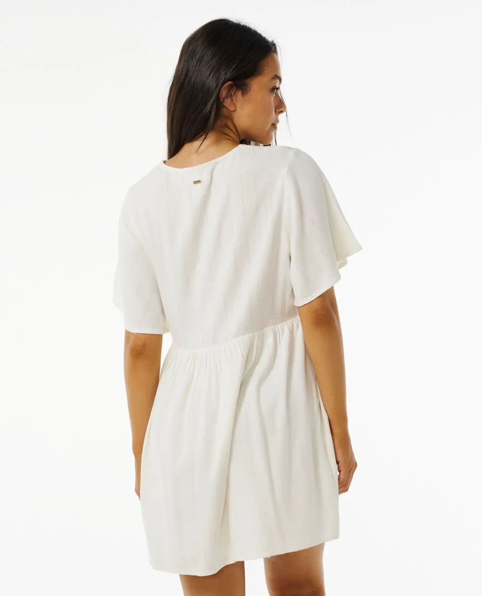 Tiki Embroidered Dress