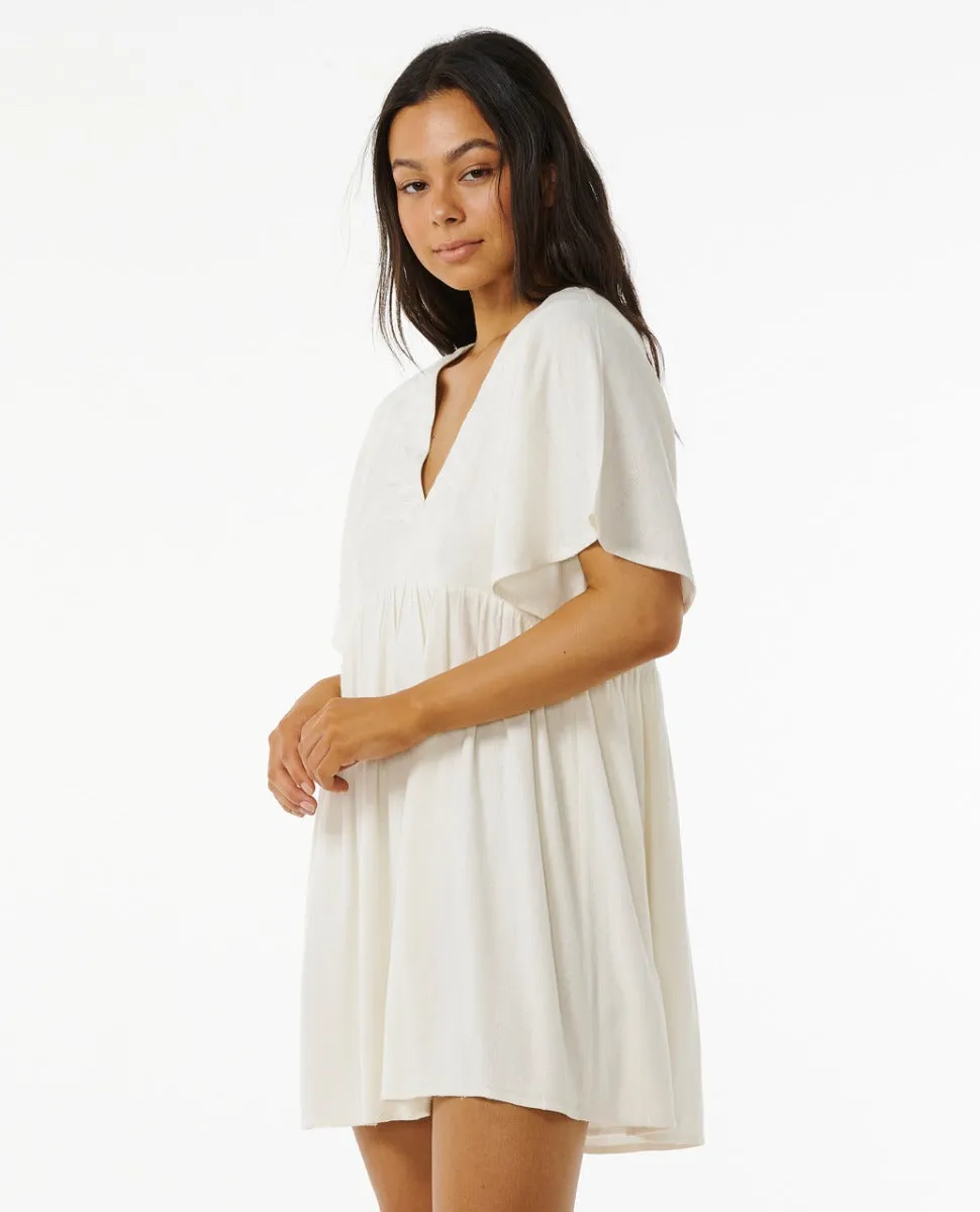 Tiki Embroidered Dress