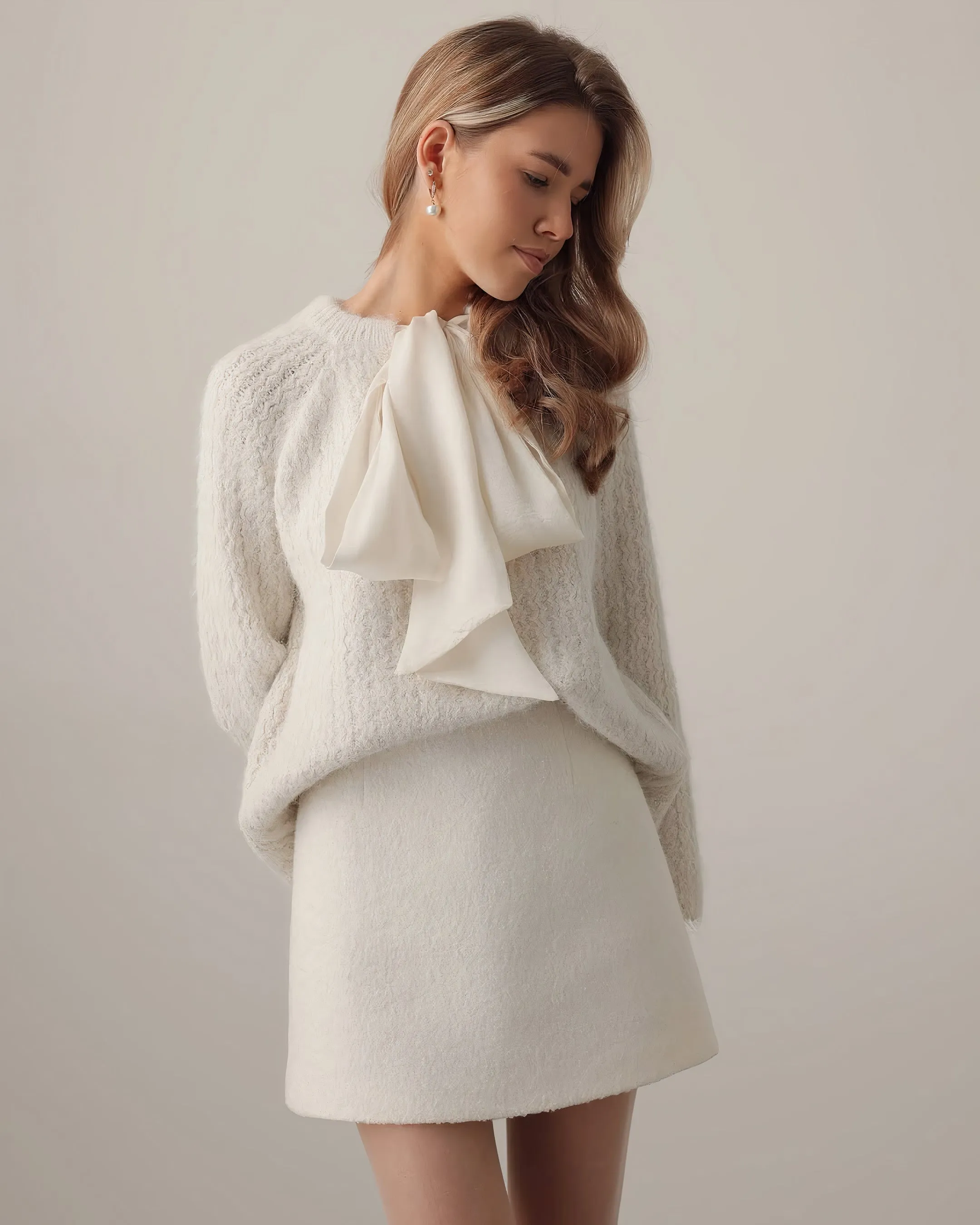 Timeless Texture Mini Skirt