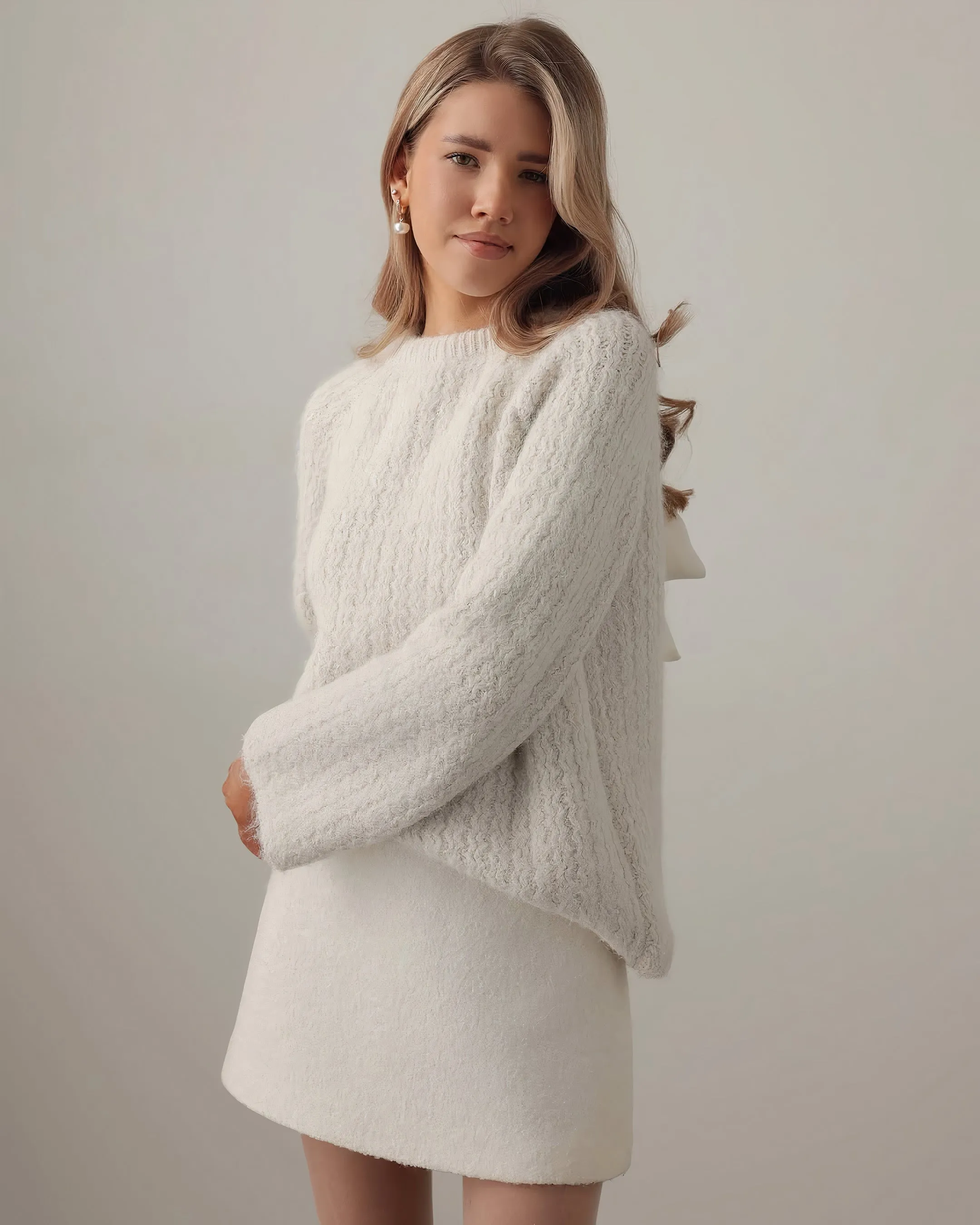 Timeless Texture Mini Skirt