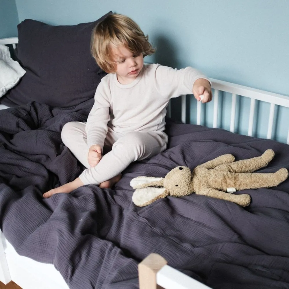 Tothemoon ☾ - Muslin bedding - Single duvet cover & pillowcase - 100% Cotton - 140X200cm