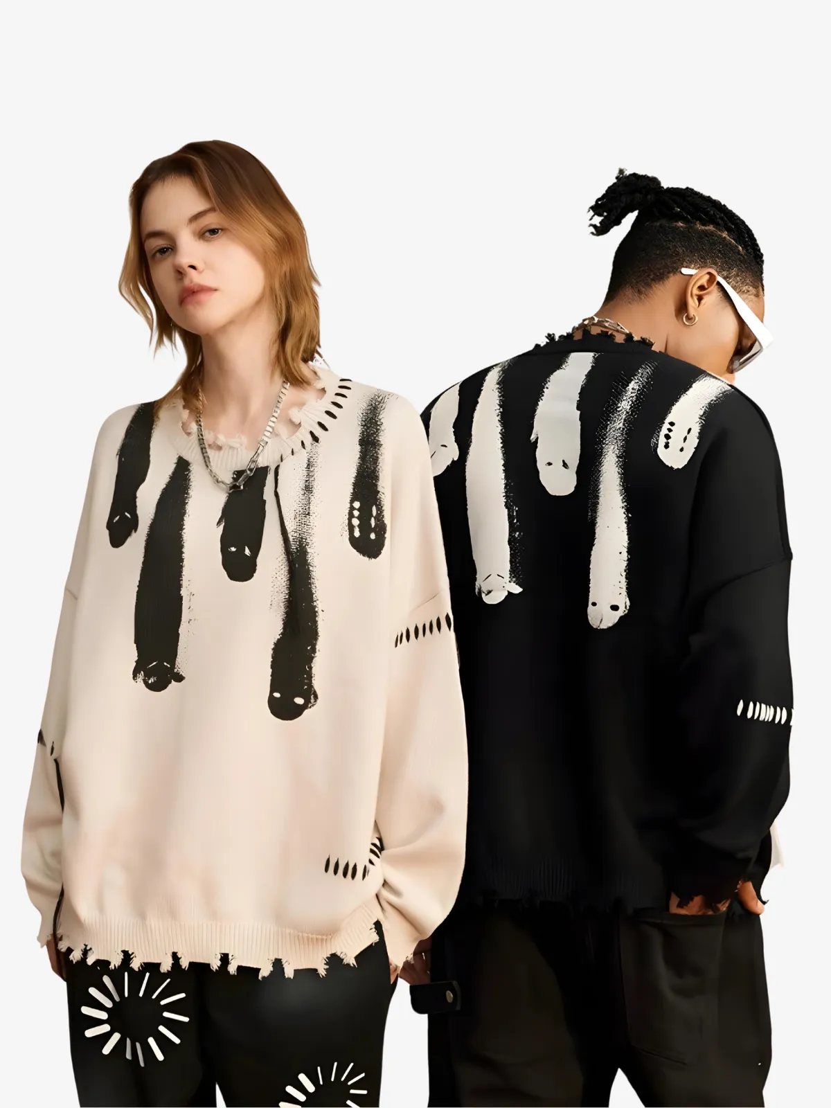 UC EERIE GRAPHIC SWEATER