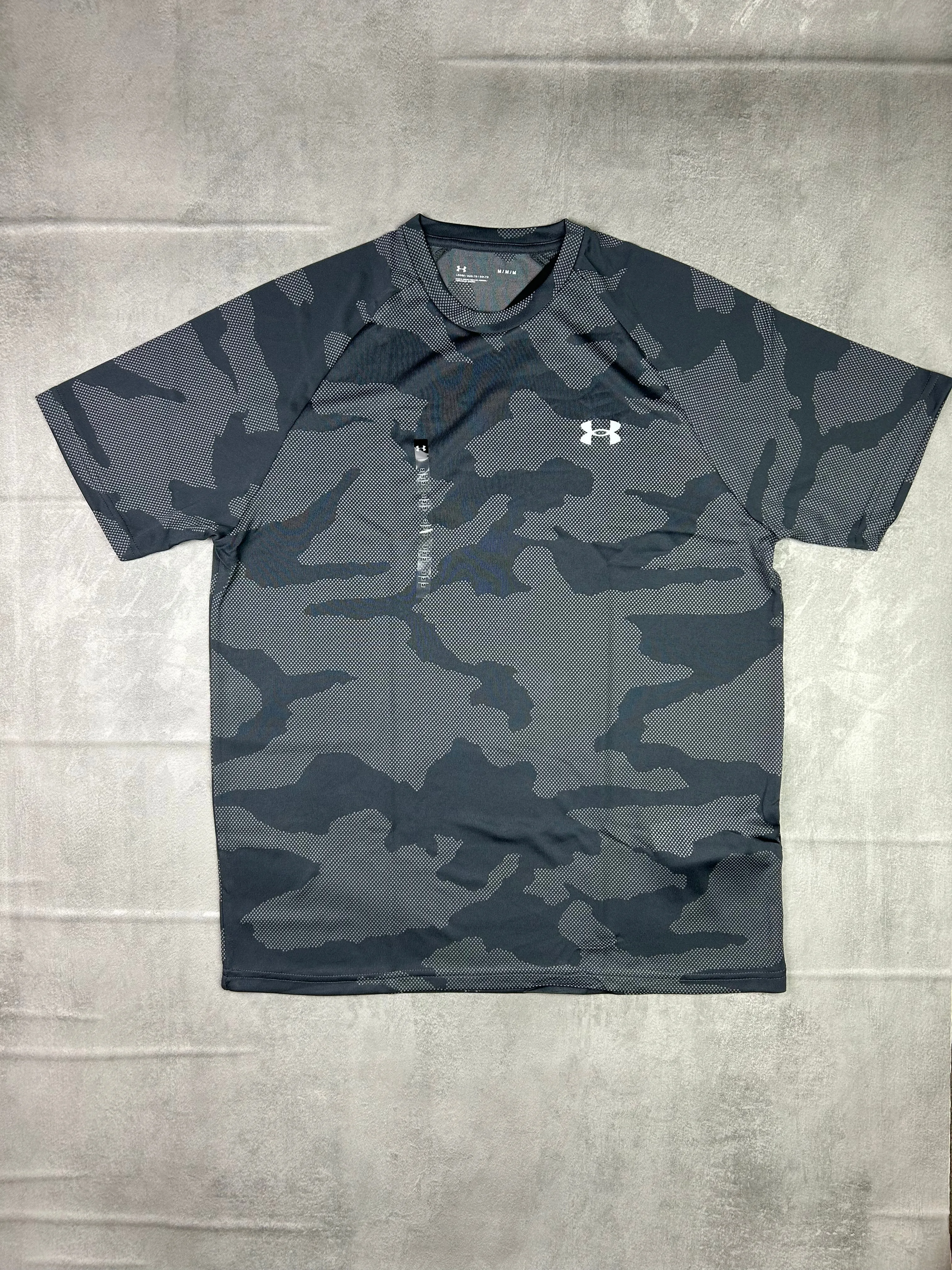 under armour Jacquard camo Men's t shirt grey
