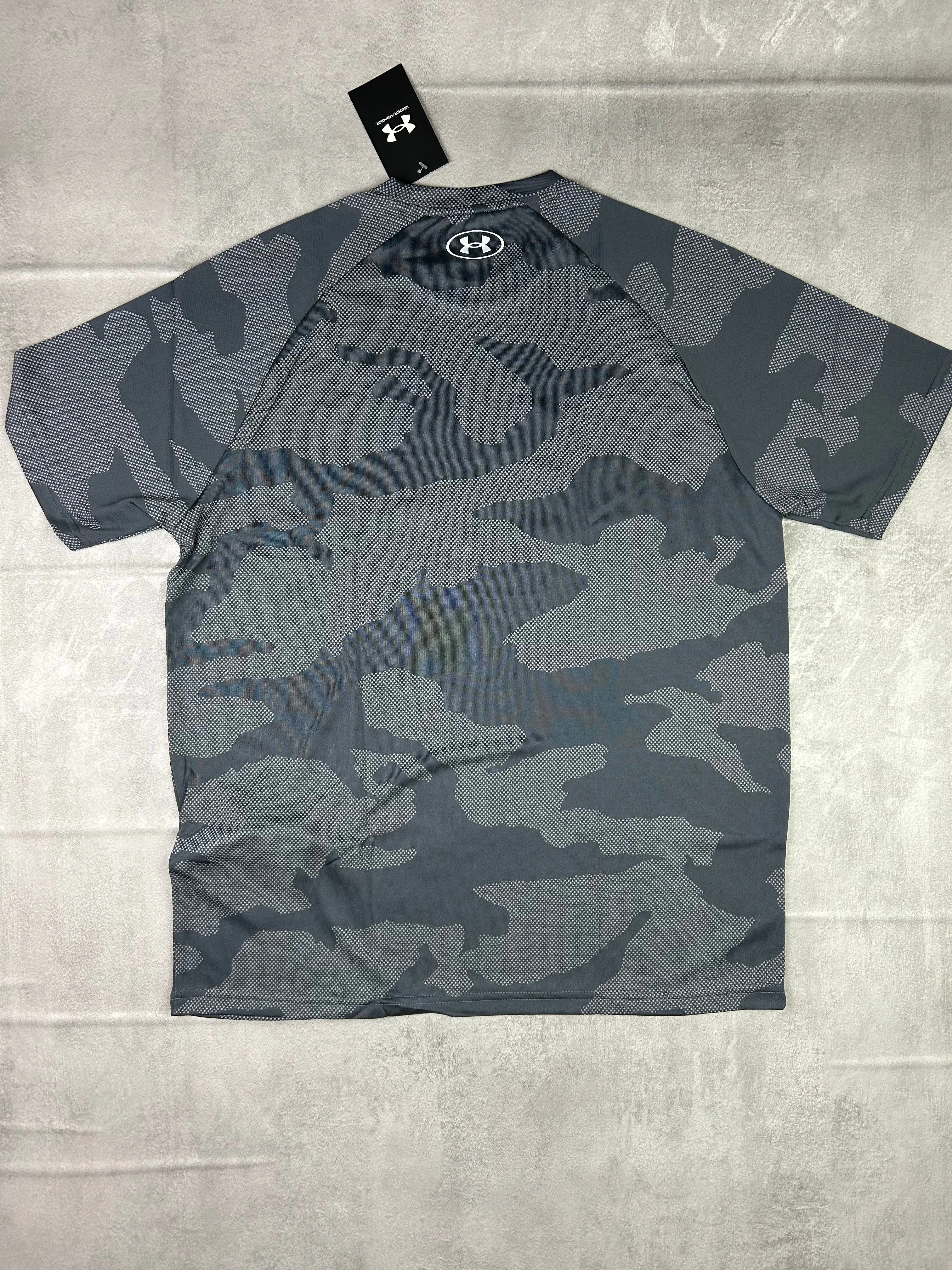 under armour Jacquard camo Men's t shirt grey