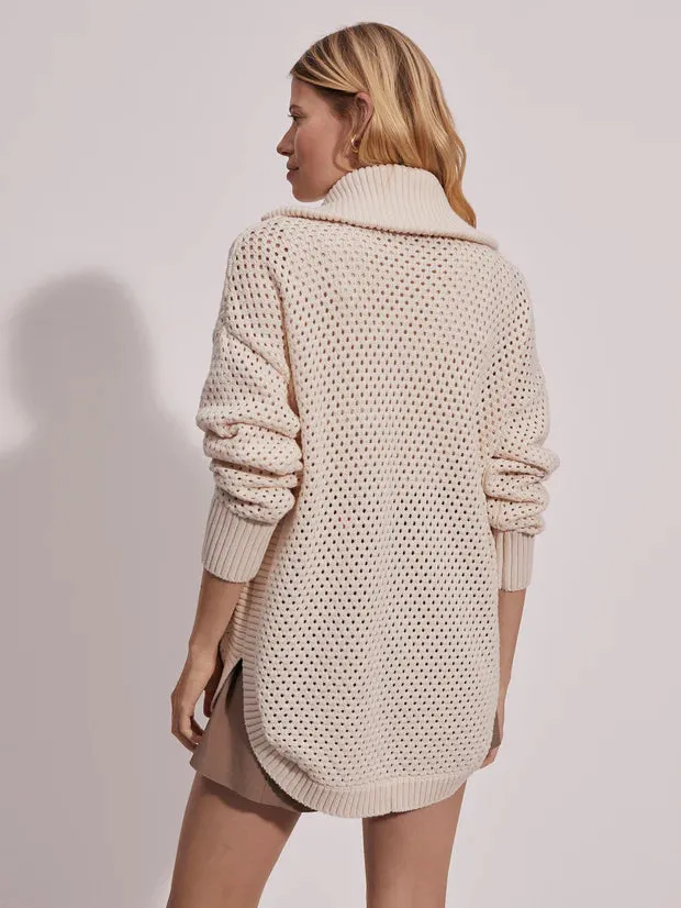 Varley Finn Longline Knit Jacket