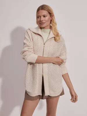 Varley Finn Longline Knit Jacket