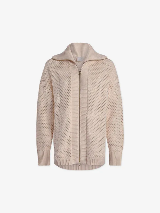 Varley Finn Longline Knit Jacket