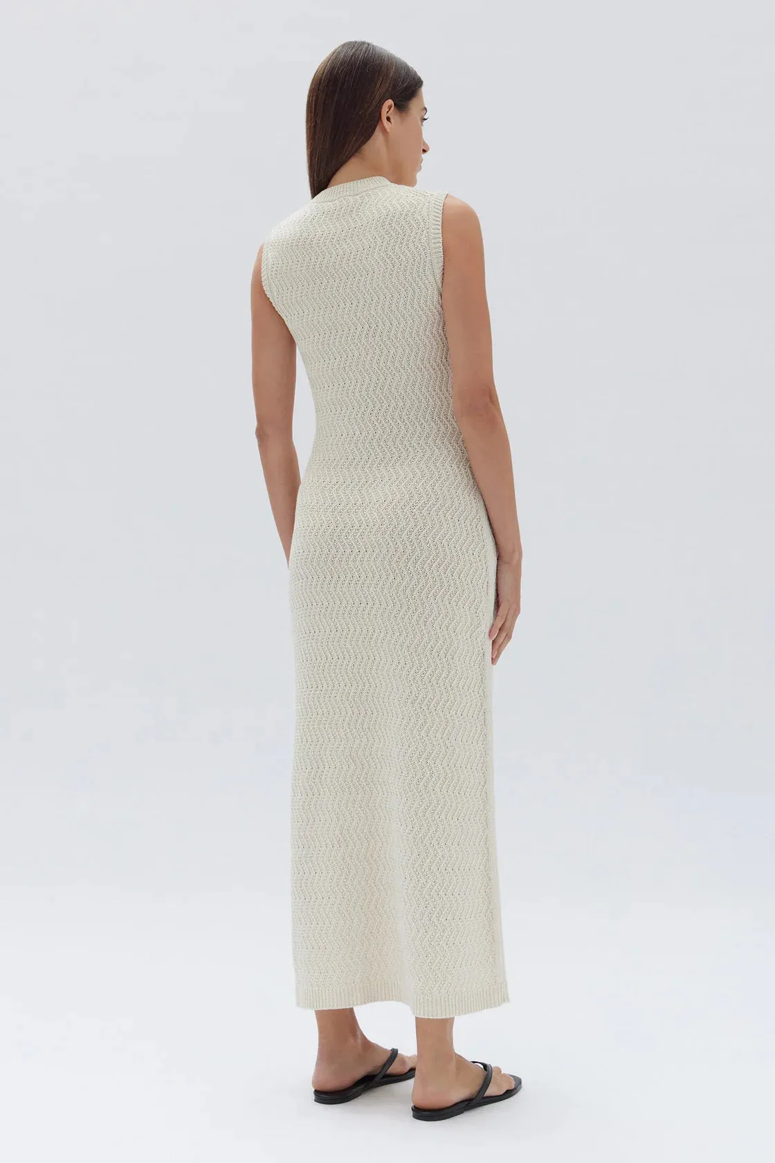Veda Knit Dress Stone
