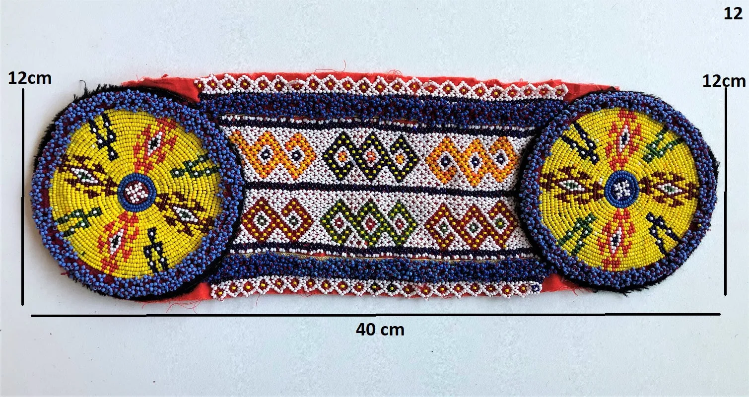 Vintage Afghan Kuchi medallion patch