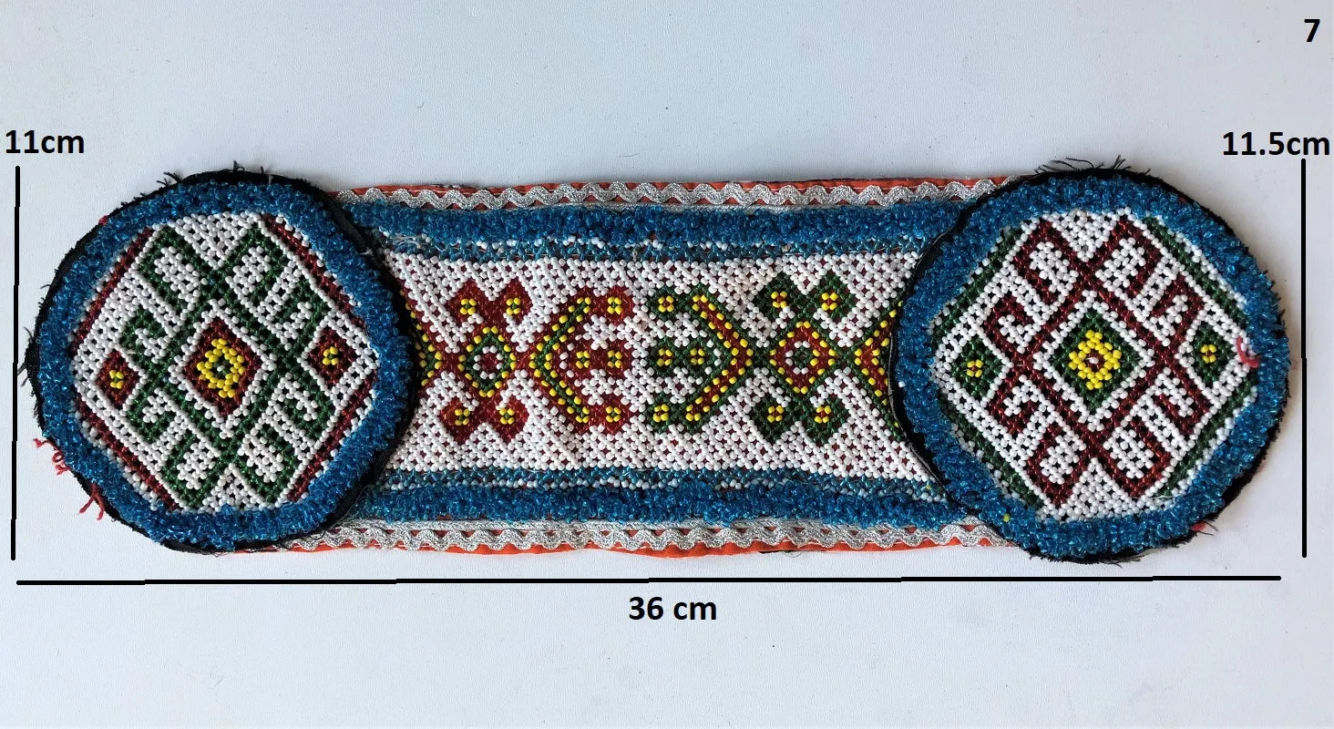 Vintage Afghan Kuchi medallion patch