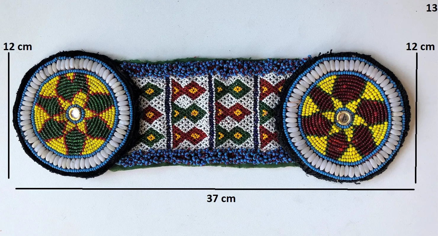 Vintage Afghan Kuchi medallion patch