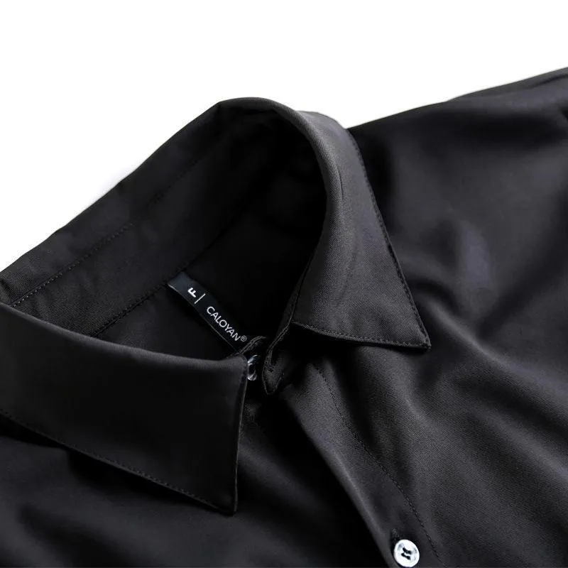 Vintage Black Gothic Blouse - Casual Shirt Style for Women