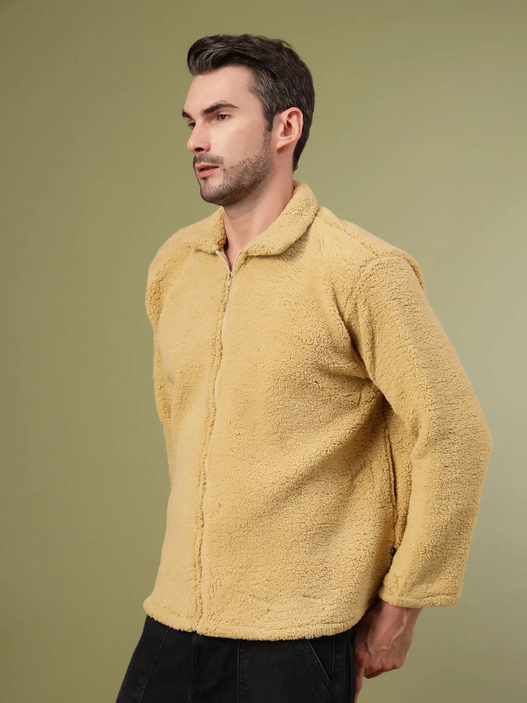 Warm Polyester Sherpa Jacket
