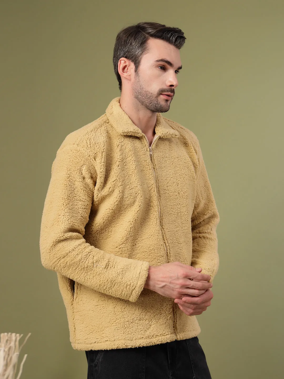 Warm Polyester Sherpa Jacket