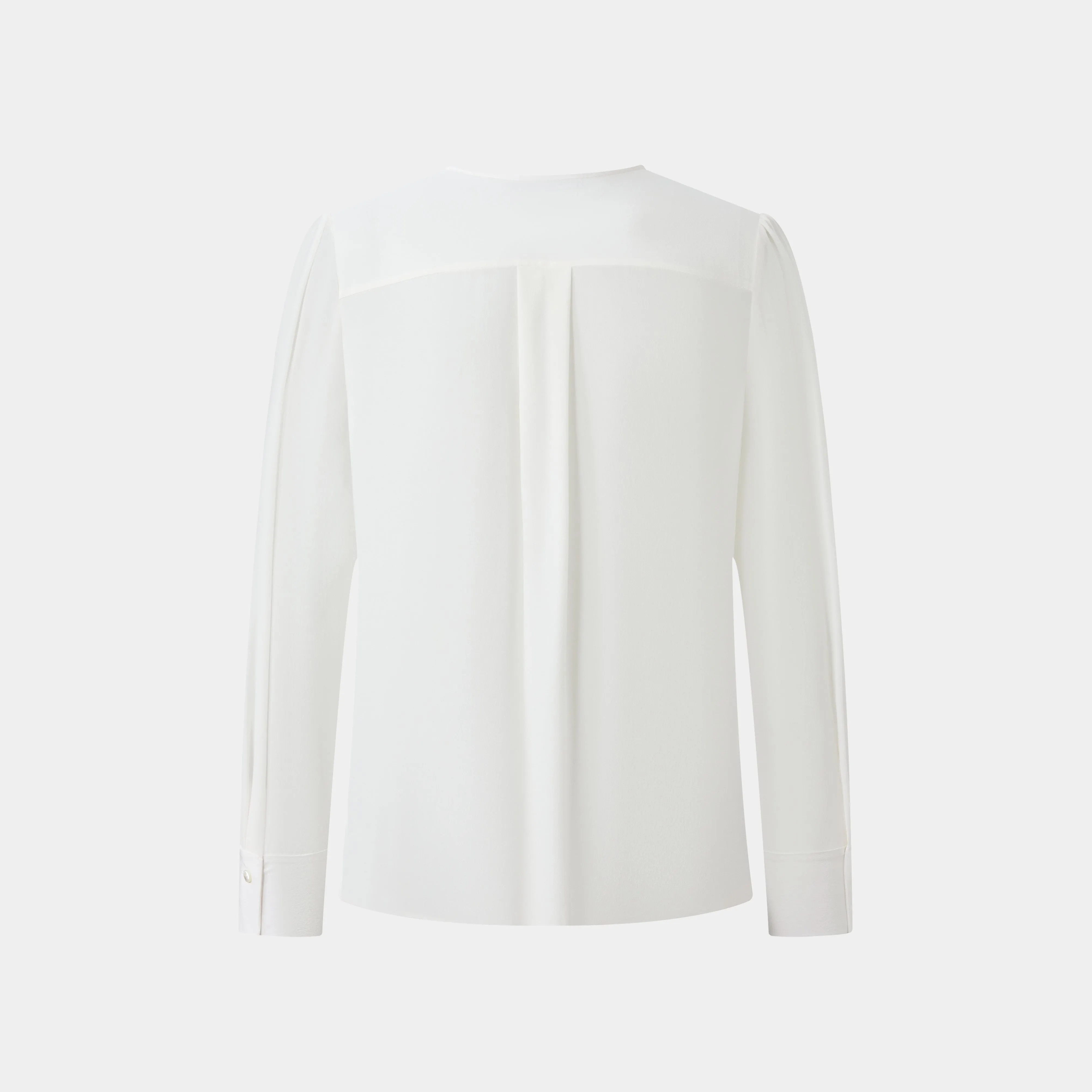WHITE FLORAL PANEL SHIRT