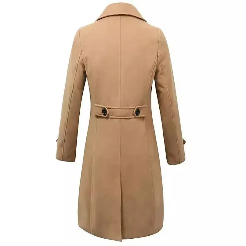 Wilmer™ | Double-Breasted Wool Coat with Buttons