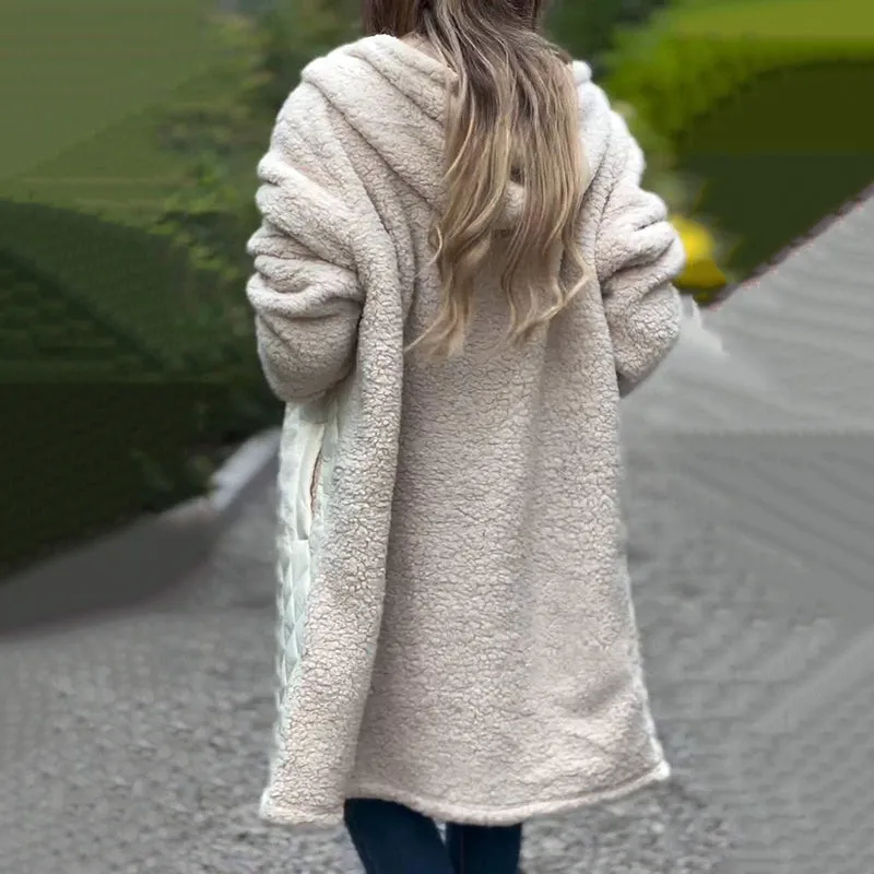 ❄️Winter Specials❄️Women's Cozy Quilted Sherpa Coat