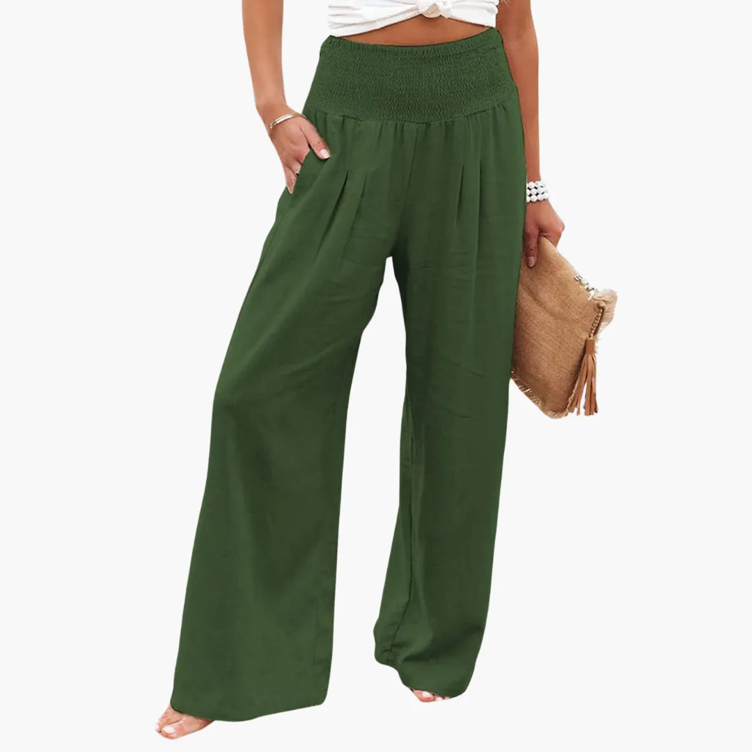 Women's Breathable Linen Pants – Casual & Comfortable Fit