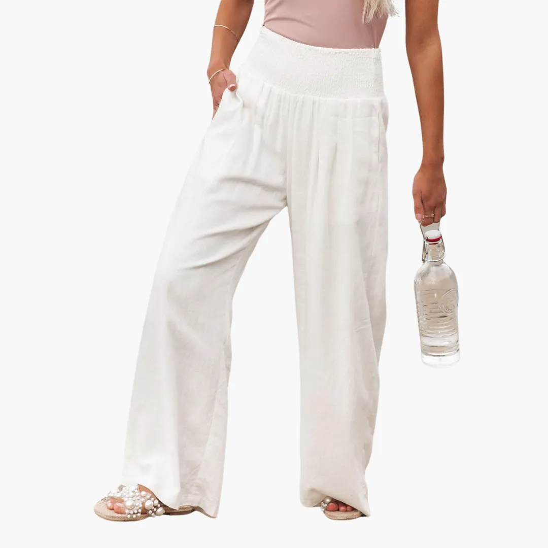 Women's Breathable Linen Pants – Casual & Comfortable Fit