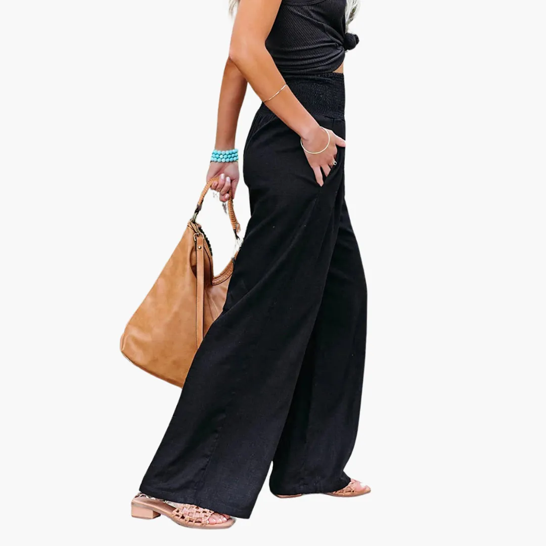Women's Breathable Linen Pants – Casual & Comfortable Fit