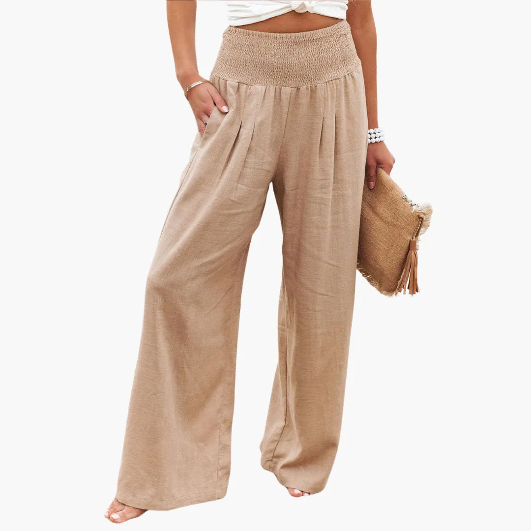 Women's Breathable Linen Pants – Casual & Comfortable Fit