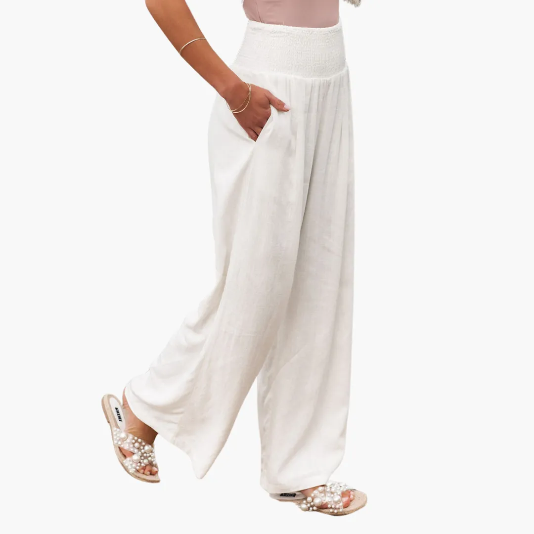 Women's Breathable Linen Pants – Casual & Comfortable Fit
