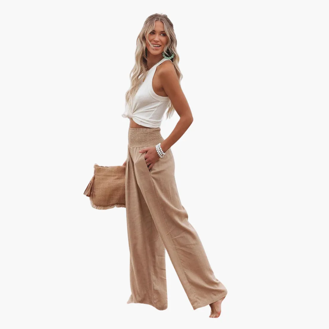 Women's Breathable Linen Pants – Casual & Comfortable Fit