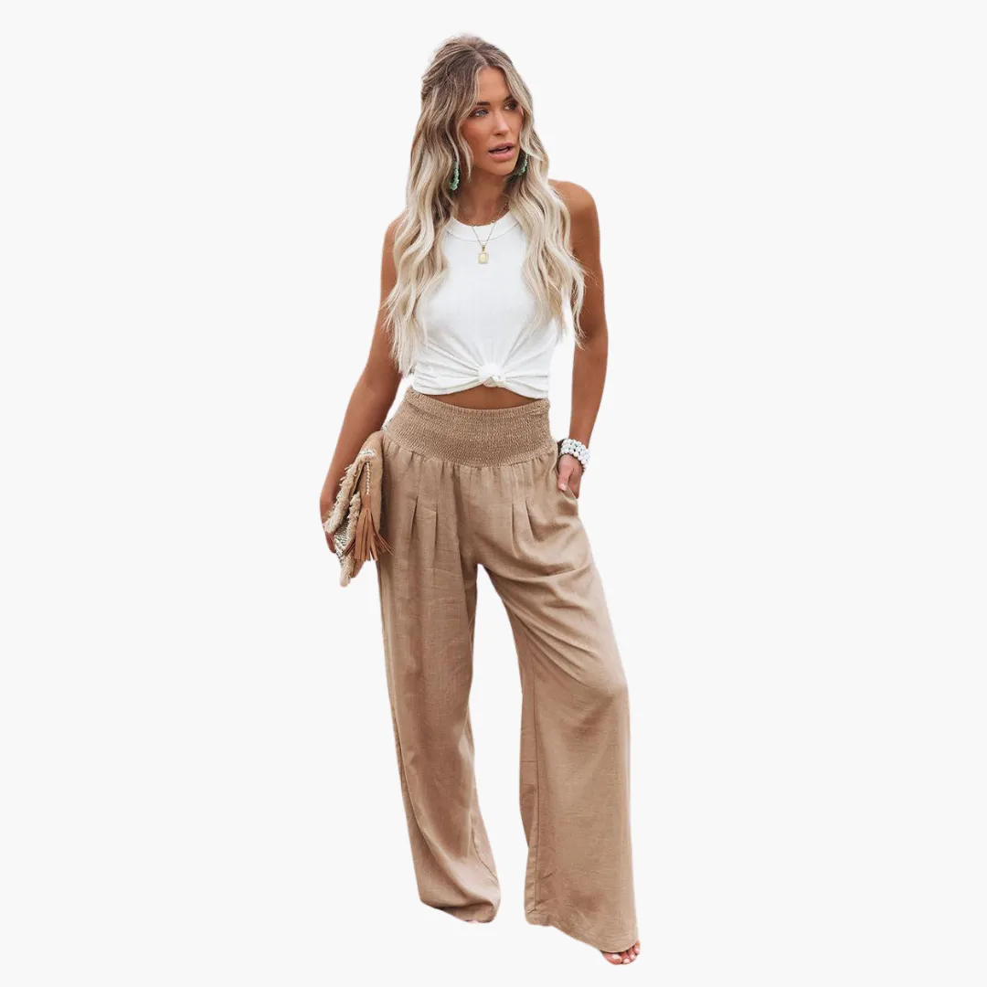 Women's Breathable Linen Pants – Casual & Comfortable Fit