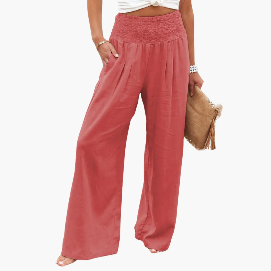 Women's Breathable Linen Pants – Casual & Comfortable Fit
