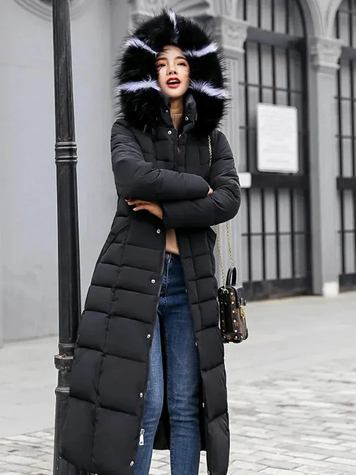 Women's Estella Long Belted Winter Coat