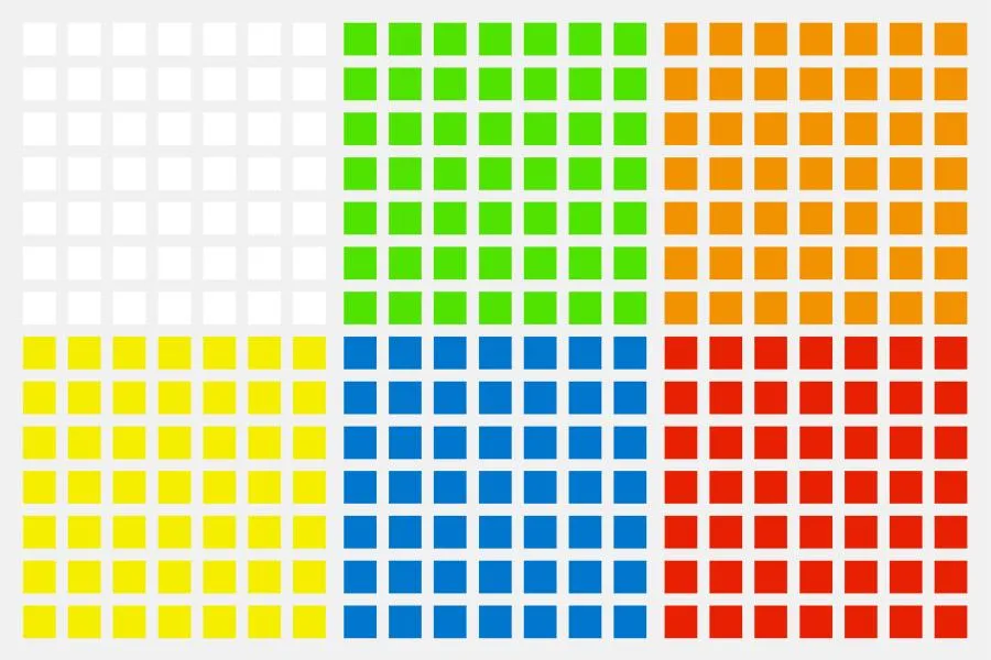 X-Man Spark 7x7 Sticker Set